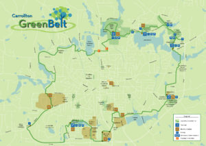 The Carrollton GreenBelt Map